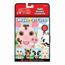 Load image into Gallery viewer, Make-a-Face Reusable Sticker Pad -On the Go Travel
