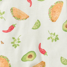 Load image into Gallery viewer, Taco Tuesday Footed Sleep &amp; Play
