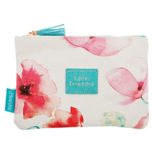 Load image into Gallery viewer, Inspriational Canvas Zippered Pouch
