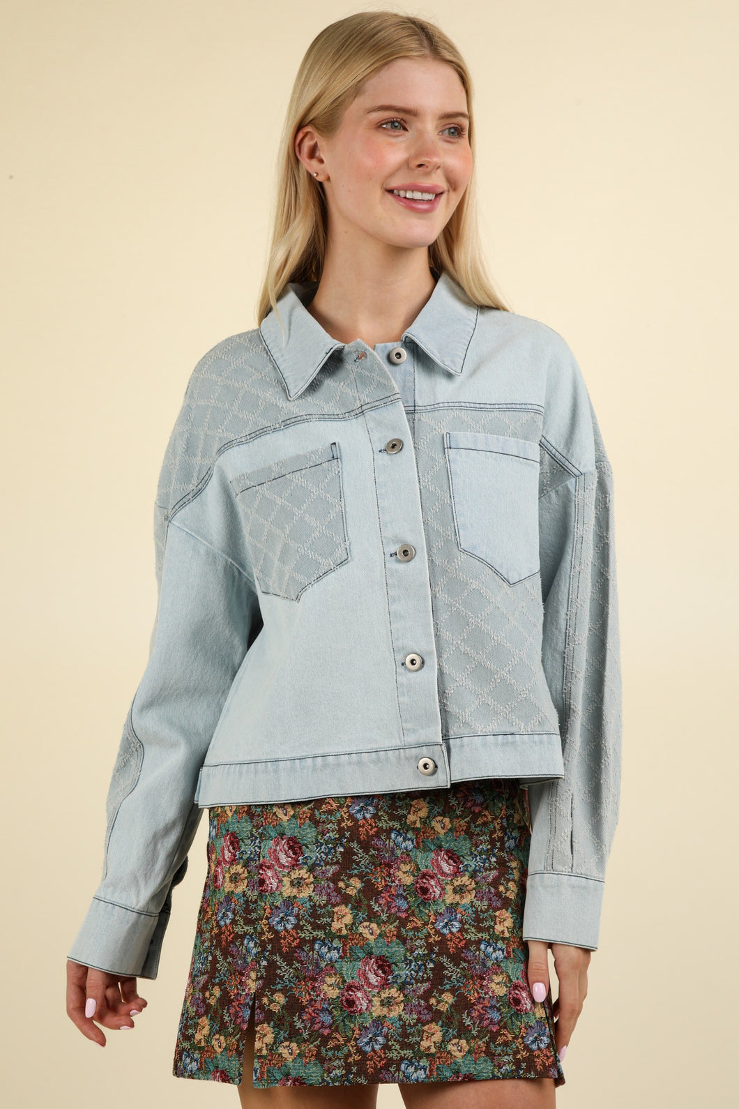 Oversized Denim Shacket