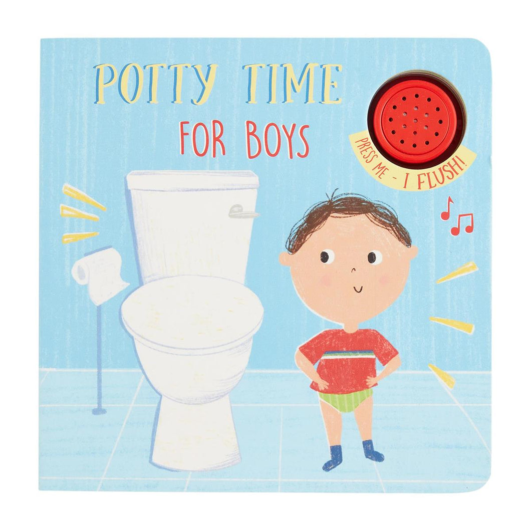 Potty Time Board Book- Boys
