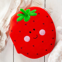 Load image into Gallery viewer, Squish and Snugg - Strawberry (Plush Board Book)
