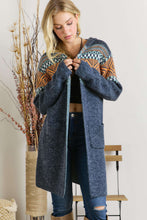 Load image into Gallery viewer, Tribal Hoodie Sweater Cardigan
