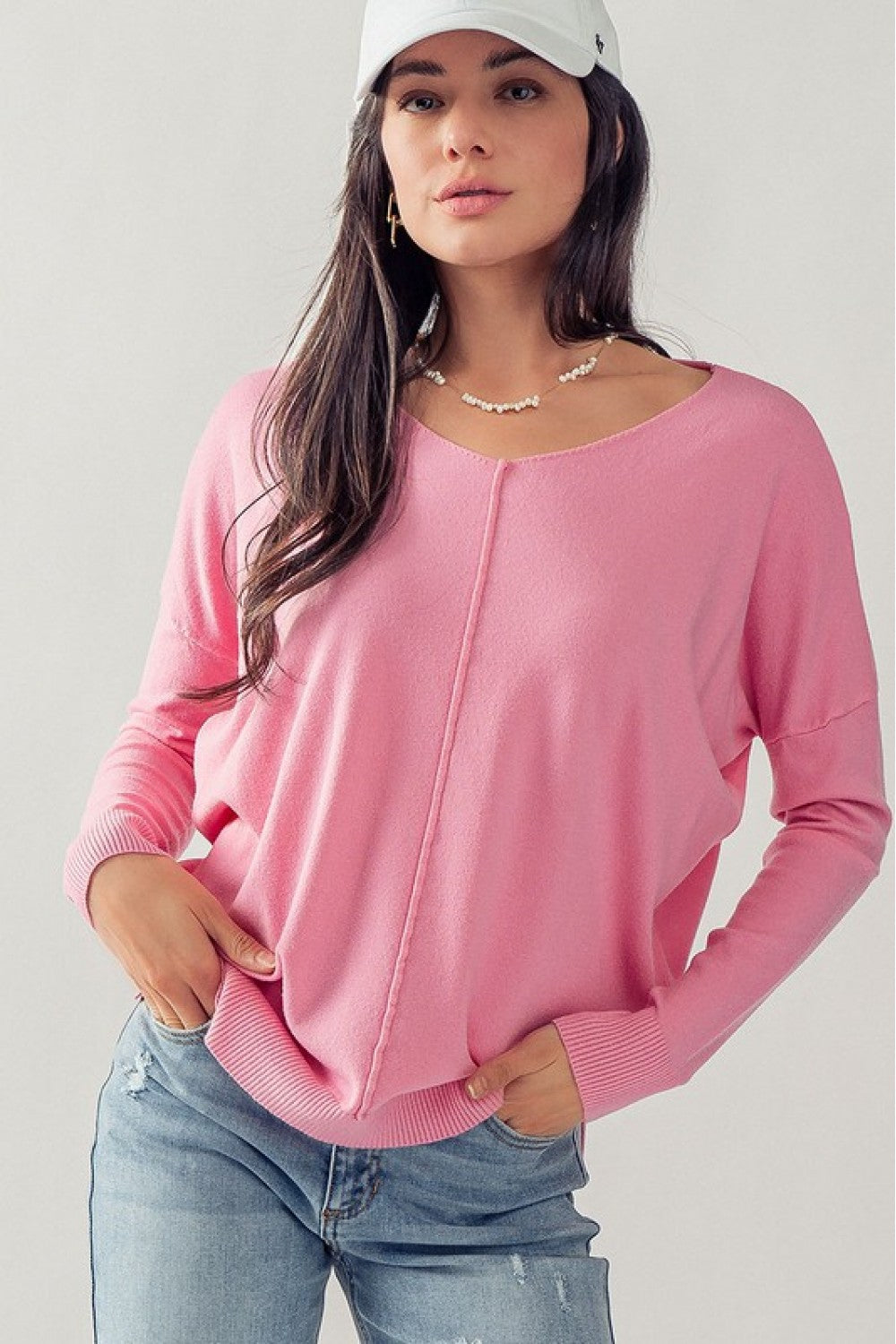 Soft High-Low Tunic Sweater