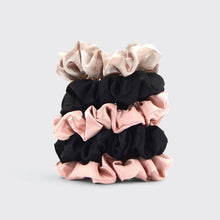 Load image into Gallery viewer, Satin Sleep Scrunchie; ASSORTED - 5 Pack
