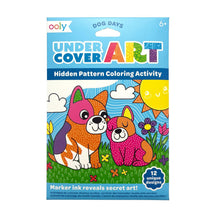 Load image into Gallery viewer, Undercover Art Hidden Patterns Coloring Activity - Dog Days
