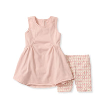 Load image into Gallery viewer, Diamond Tile Tunic &amp; Shorts Set
