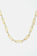 Load image into Gallery viewer, Crystal Linked Chain Necklace
