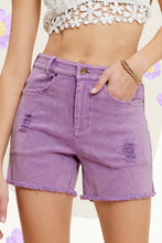 Load image into Gallery viewer, Casual Washed Denim Shorts
