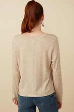Load image into Gallery viewer, Twist Front Knit Top

