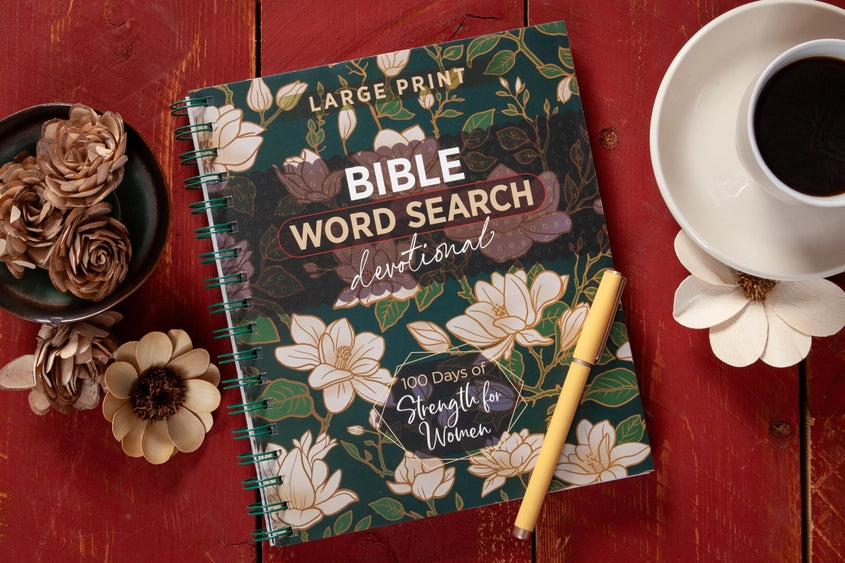 100 Days of Strength For Women (Word Search Devotional)
