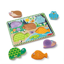 Load image into Gallery viewer, Forest Friends Touch &amp; Feel Puzzle
