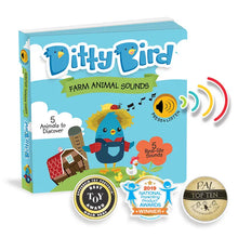 Load image into Gallery viewer, Ditty Bird Sound Book: Farm Animal Sounds
