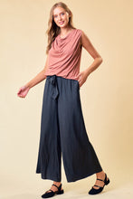 Load image into Gallery viewer, Wide Leg Pants W/ Waist Belt
