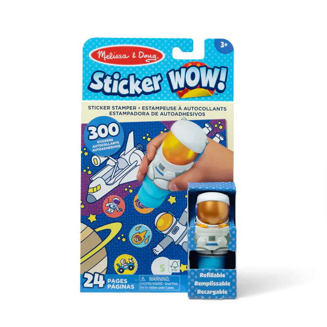Sticker WOW!™ Activity Pad & Sticker Stamper - Astronaut