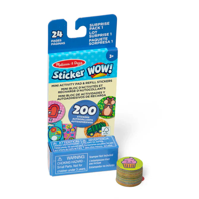 Sticker WOW!® Mini Activity Pad & Refill Stickers