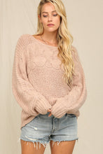 Load image into Gallery viewer, Textured Cable Knit Cozy Sweater
