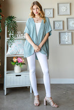 Load image into Gallery viewer, Dolman Sleeve Solid Cardigan
