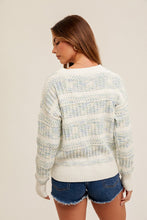 Load image into Gallery viewer, Round Neck Textured Sweater Pullover
