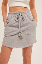 Load image into Gallery viewer, Elastic Waist Mini Skirt
