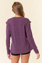 Load image into Gallery viewer, Soft Knit Banded Long Sleeve Top
