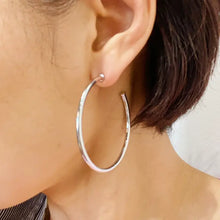 Load image into Gallery viewer, The Best of Hoops Earrings - Brilliant Silver
