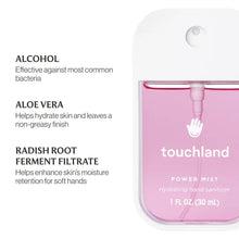Load image into Gallery viewer, Touchland Hand Sanitizing Mist- Berry Bliss
