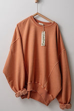 Load image into Gallery viewer, Pigment Washed Sweatshirt Top
