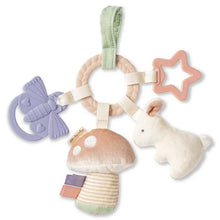Load image into Gallery viewer, Bitzy Busy Ring™ Teething Activity Toy- Bunny

