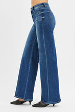 Load image into Gallery viewer, Mid Rise Wide Jeans With Front Patch Pocket
