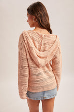 Load image into Gallery viewer, Pink Crochet Hoodie
