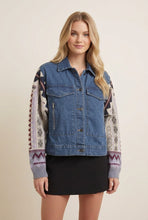 Load image into Gallery viewer, Mixed Media Utility Jacket
