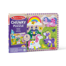 Load image into Gallery viewer, Unicorn Chunky Puzzle
