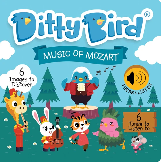 Ditty Bird Sound Book: Music of Mozart