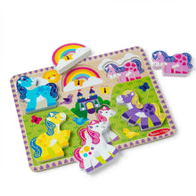 Load image into Gallery viewer, Unicorn Chunky Puzzle
