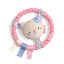 Load image into Gallery viewer, Itzy Ring Pal™ - Teething Ring with Plush Character

