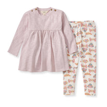 Load image into Gallery viewer, Chunky Slub Toddler Tunic Set

