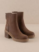 Load image into Gallery viewer, Oasis Society - The Megan Coffee Lug Chelsea Bootie
