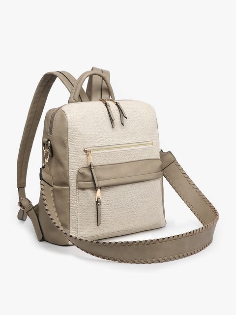 Jen & Co. Amelia Convertible Backpack w/ Guitar Strap  display picture 1