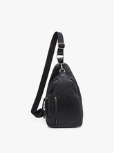 Load image into Gallery viewer, Jen &amp; Co Nikki Dual Compartment Sling Pack Bag
