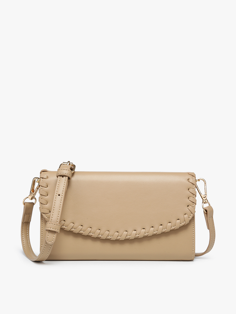 Jen & Co. Whipstitch Crossbody/Wallet