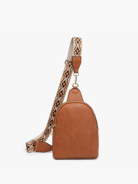 Jen & Co Ellen Sling Bag w/ Removable Guitar Strap