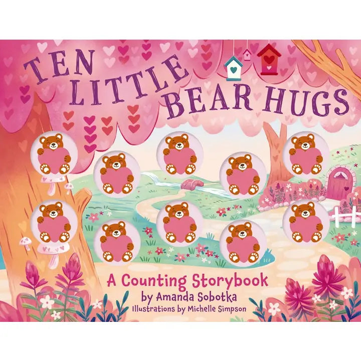 Ten Little Bear Hugs - Board Book