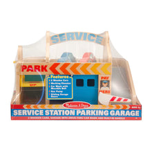 Load image into Gallery viewer, Wooden Service Station Parking Garage
