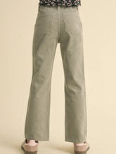 Load image into Gallery viewer, Girls Sage Straight Leg Corduroy Pants w/ Porkchop Pocket
