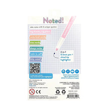 Load image into Gallery viewer, Noted! 2-in-1 Micro Fine Tip Pens &amp; Highlighters - Set of 6
