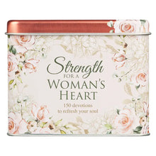 Load image into Gallery viewer, Strength for a Woman&#39;s Heart Card Tin
