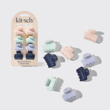 Load image into Gallery viewer, Recycled Plastic Mini Cloud Clips 8pc Set- Garden Bouquet
