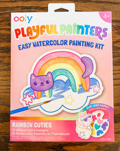 Load image into Gallery viewer, Playful Painters: Easy Watercolor Painting Kit - Rainbow Cuties
