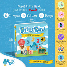 Load image into Gallery viewer, Ditty Bird Sound Book: Learning Songs, ABC
